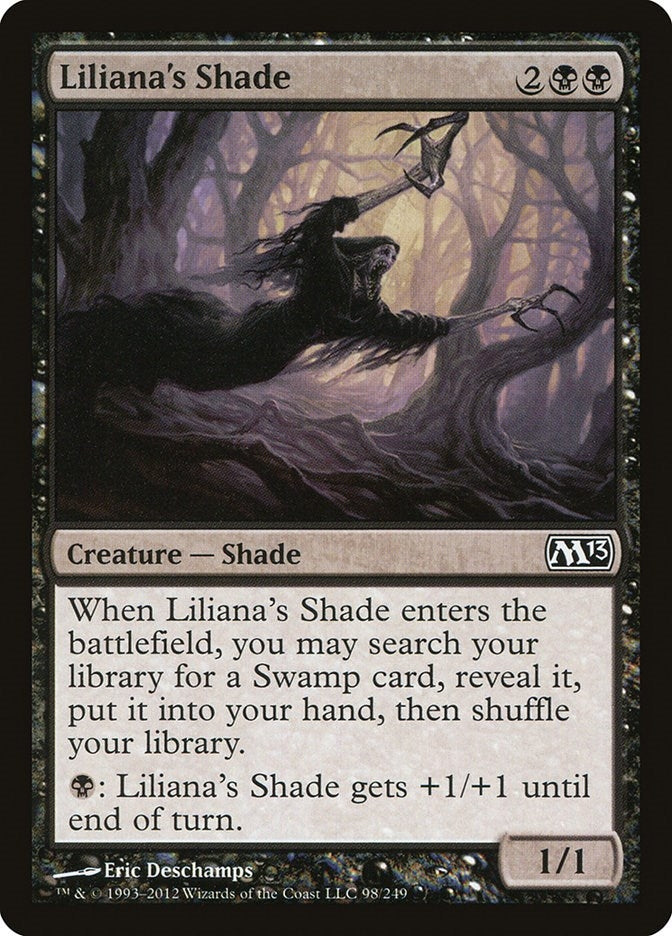 Image for Liliana's Shade (98) (Magic 2013 (M13)) (M13) - Magic: The Gathering