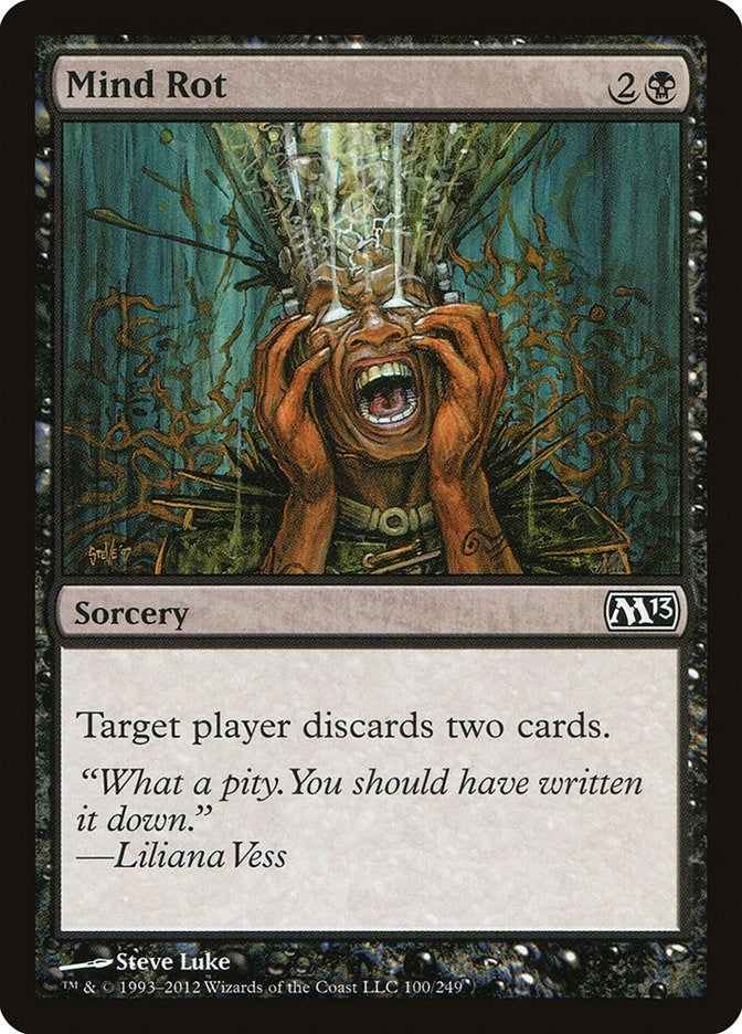 Mind Rot (100) (Magic 2013 (M13))