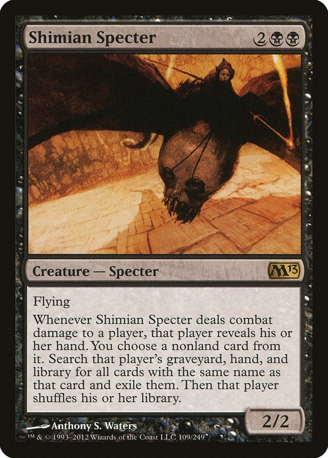 Image for Shimian Specter (109) (Magic 2013 (M13)) - Magic: The Gathering