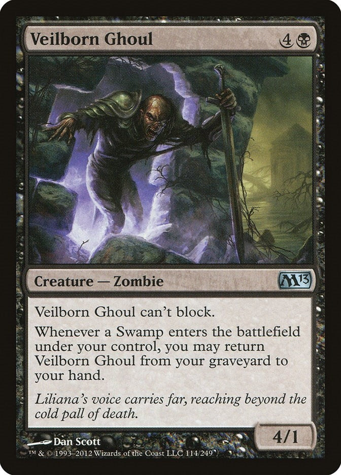 Veilborn Ghoul (114) (Magic 2013 (M13))