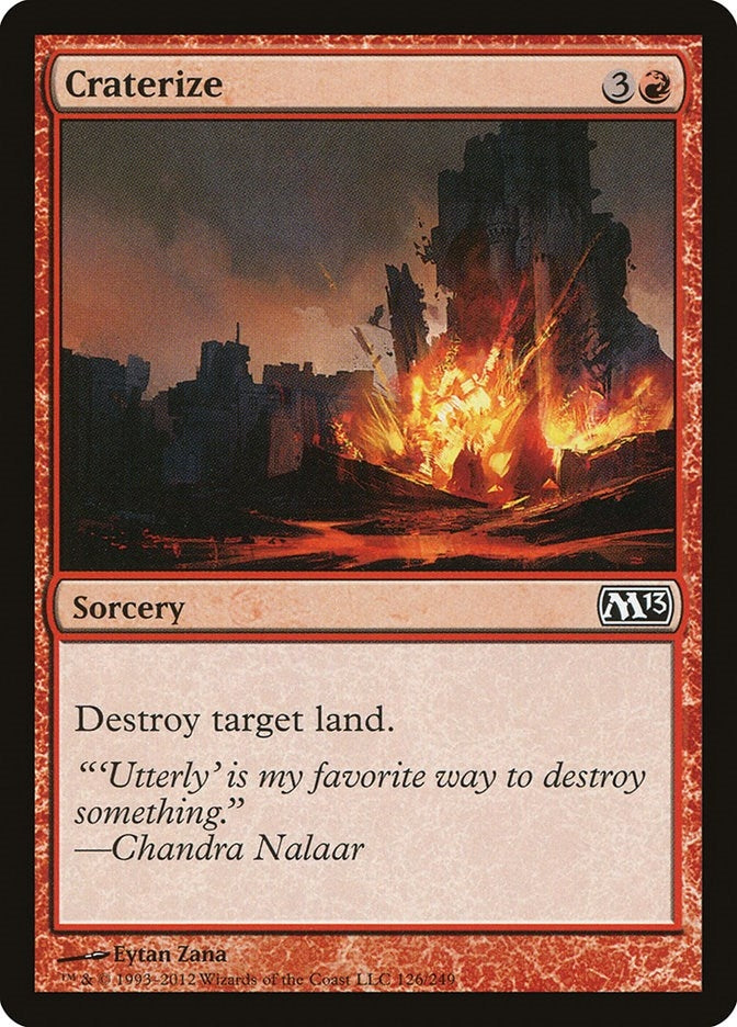 Image for Craterize (126) (Magic 2013 (M13)) (M13) - Magic: The Gathering