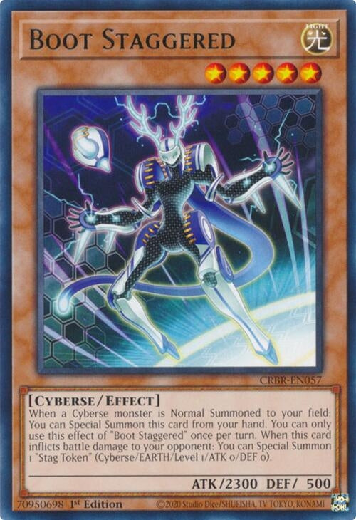 Image for Boot Staggered (CRBR-EN057) (Crossover Breakers) - YuGiOh