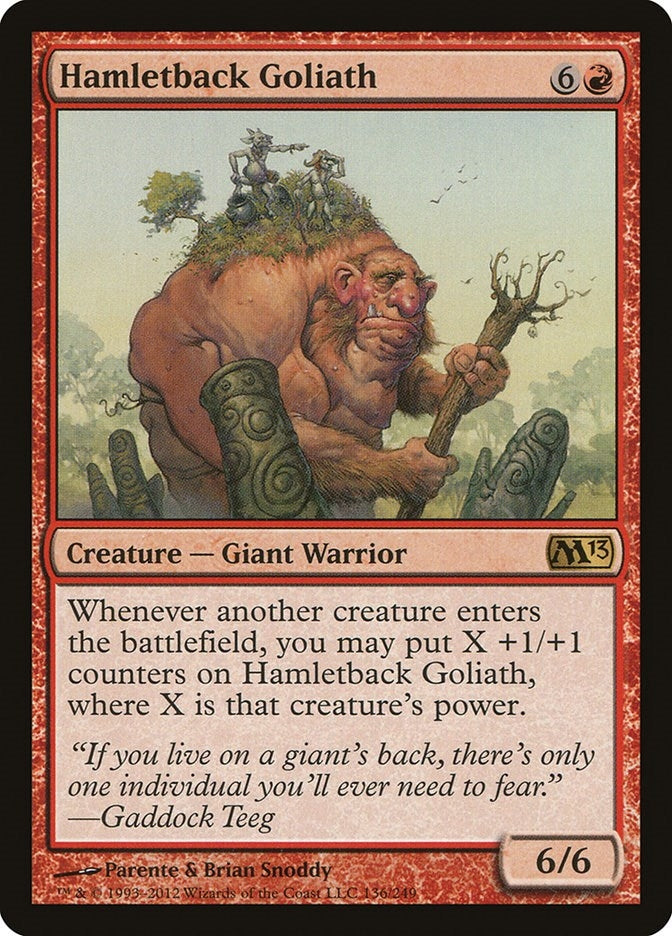 Image for Hamletback Goliath (136) (Magic 2013 (M13)) (M13) - Magic: The Gathering