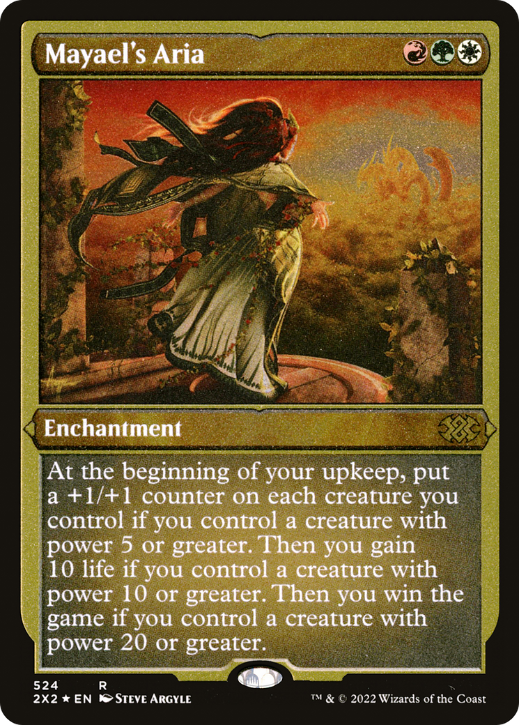 Mayael's Aria (2X2-524) - Double Masters 2022 Foil