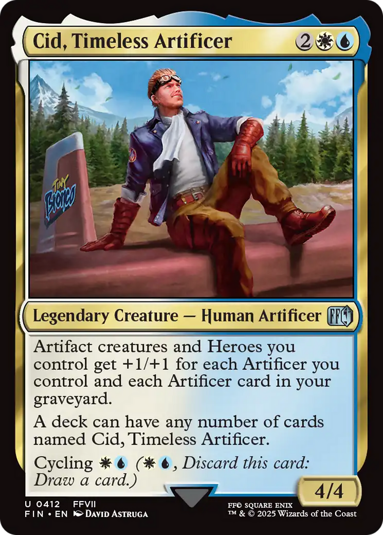 Cid, Timeless Artificer (0412) (412) (FIN)