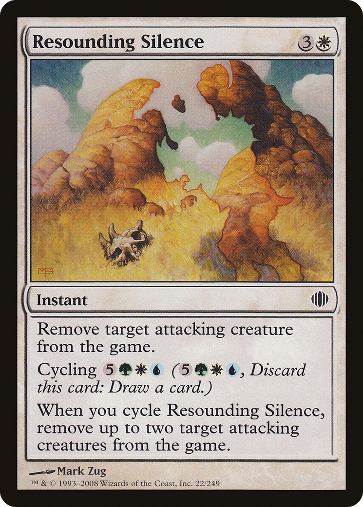 Resounding Silence (ALA-022) - Shards of Alara Foil