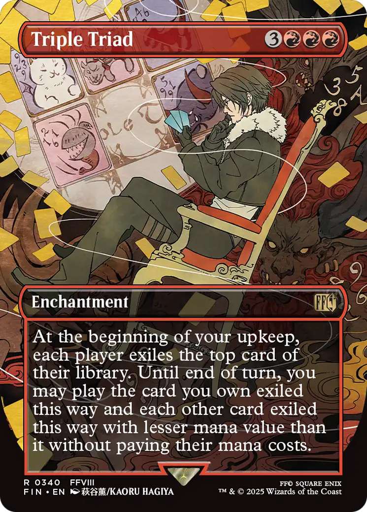 Triple Triad (Borderless) (340) (FIN)
