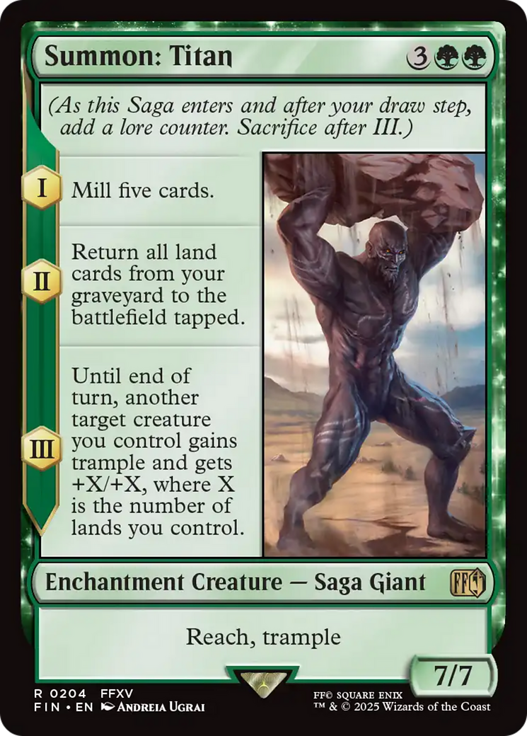 Summon: Titan (204) (FIN)