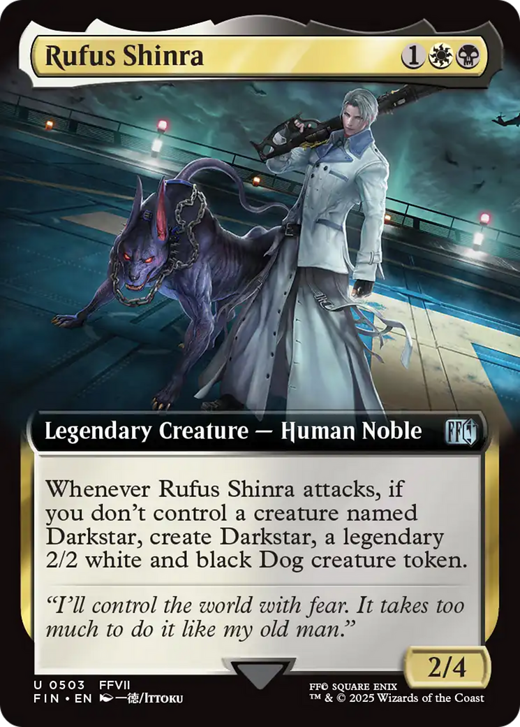 Rufus Shinra (Extended Art) (503) (FIN)
