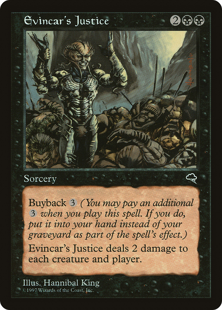 Evincar's Justice (134) (TMP)