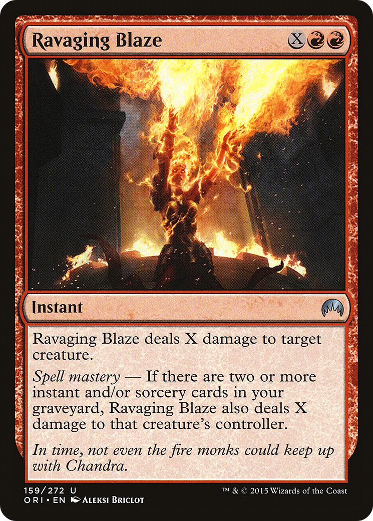 Ravaging Blaze (159) (ORI)