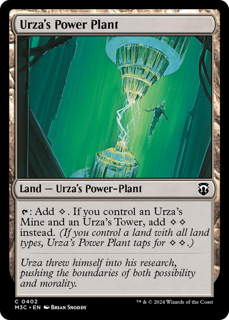Urza's Power Plant (M3C-402) - Modern Horizons 3 Commander Ripple Foil