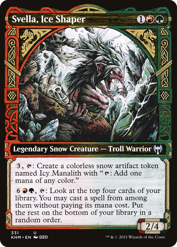 Svella, Ice Shaper (Showcase) (331) (KHM)