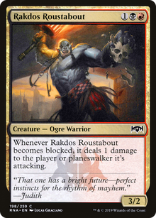 Rakdos Roustabout (RNA-198) - Ravnica Allegiance Foil
