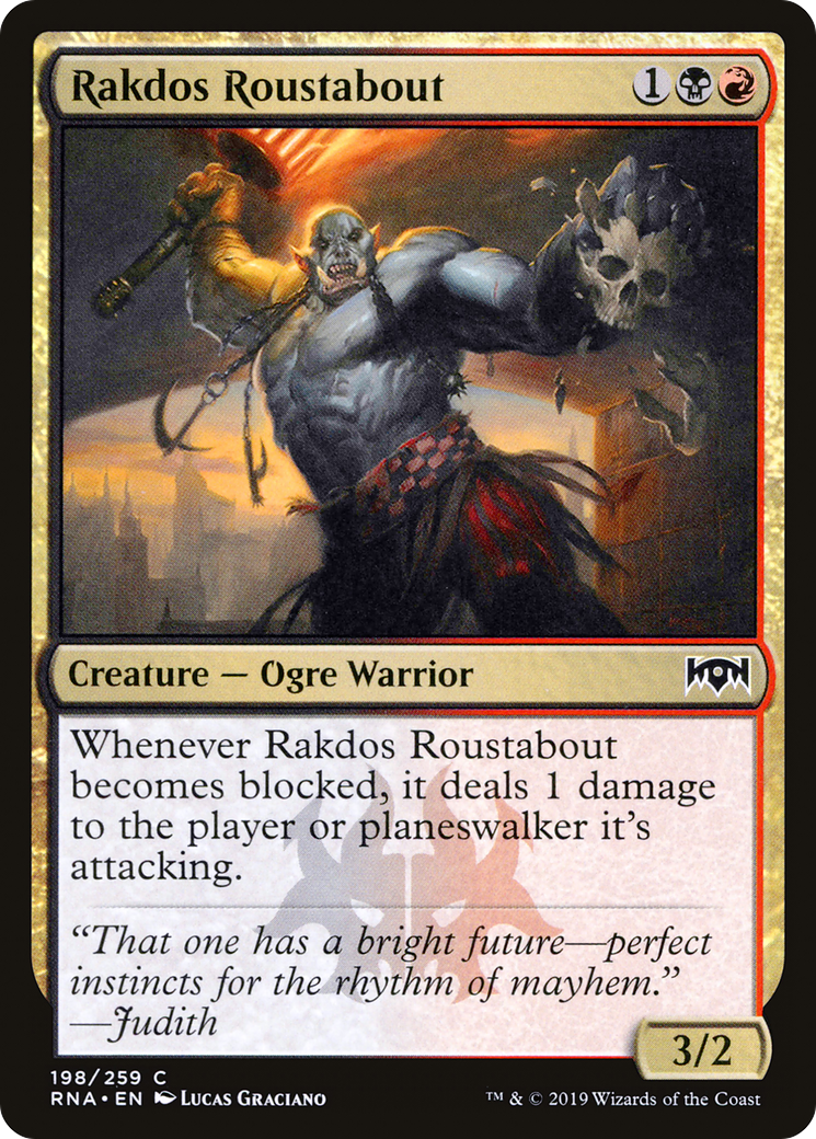 Rakdos Roustabout (RNA-198) - Ravnica Allegiance