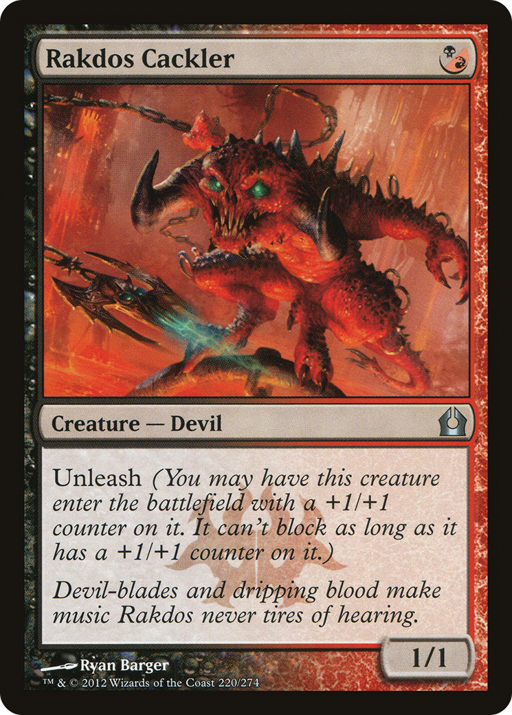 Rakdos Cackler (220) (RTR)