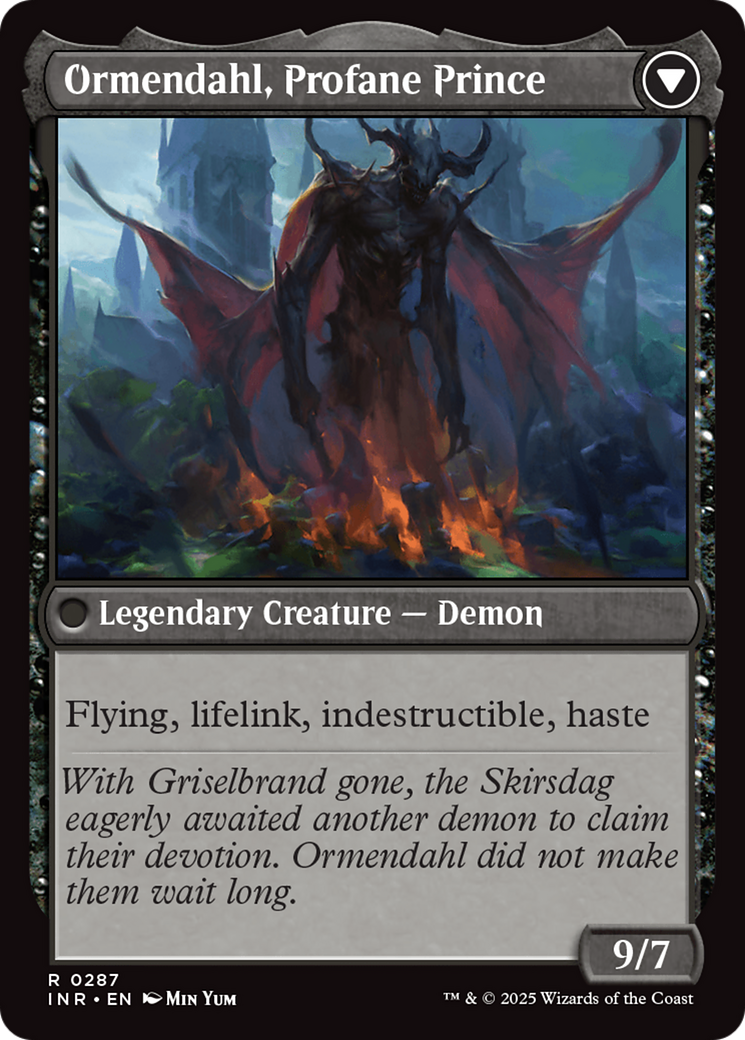 Westvale Abbey // Ormendahl, Profane Prince (INR-287) - Innistrad Remastered