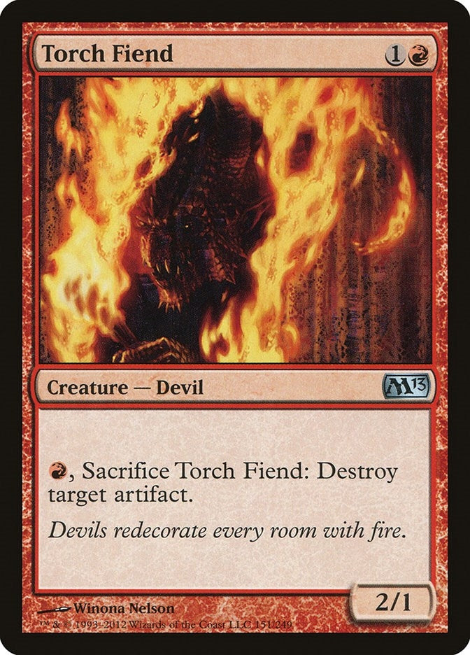 Image for Torch Fiend (151) (Magic 2013 (M13)) (M13) - Magic: The Gathering