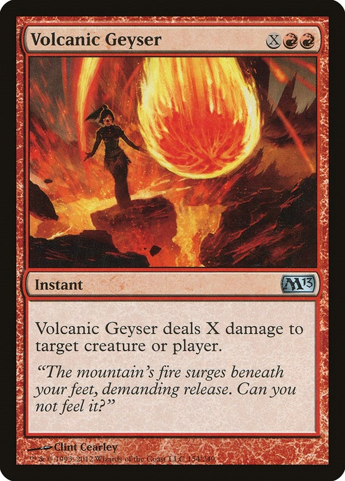 Image for Volcanic Geyser (154) (Magic 2013 (M13)) - Magic: The Gathering