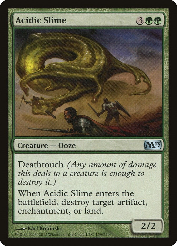 Acidic Slime (159) (Magic 2013 (M13))
