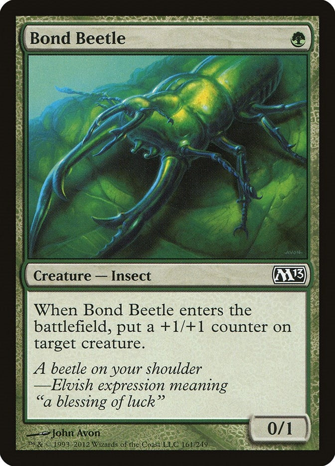 Image for Bond Beetle (161) (Magic 2013 (M13)) (M13) - Magic: The Gathering