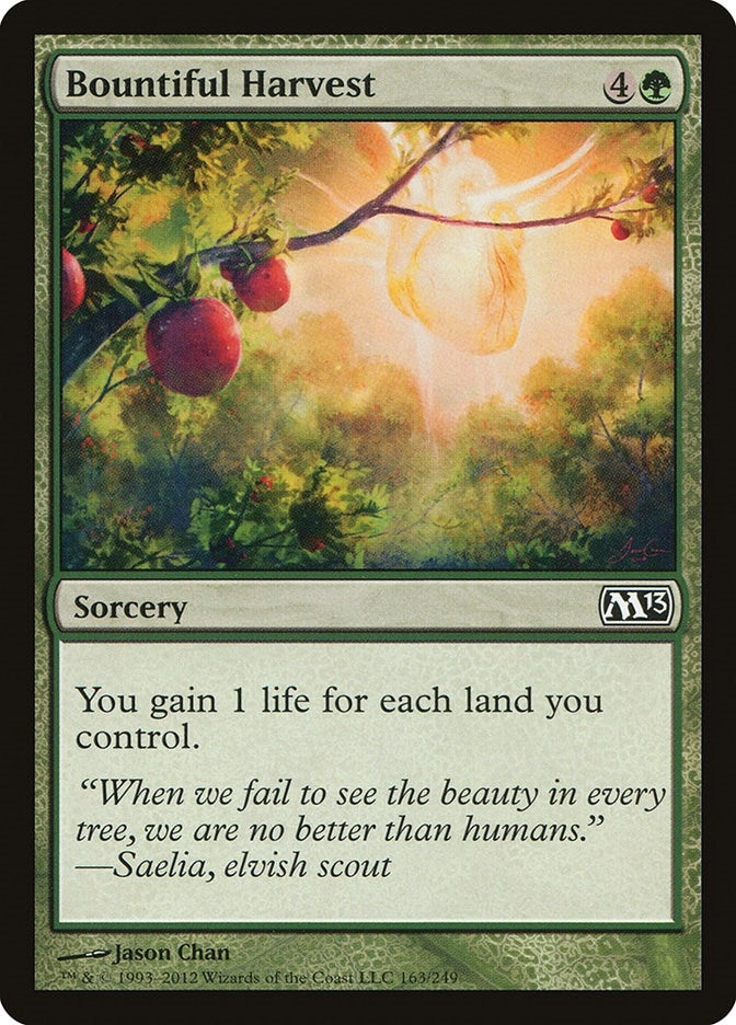 Bountiful Harvest (163) (Magic 2013 (M13))