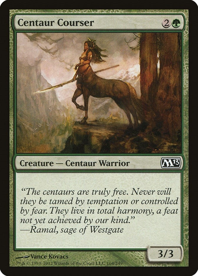Image for Centaur Courser (164) (Magic 2013 (M13)) (M13) - Magic: The Gathering