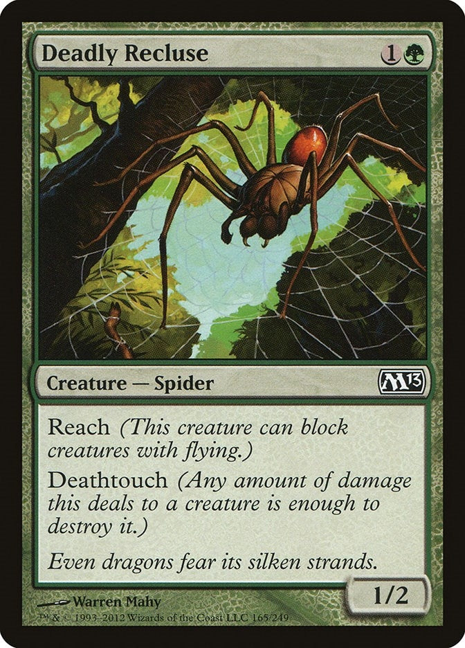Image for Deadly Recluse (165) (Magic 2013 (M13)) - Magic: The Gathering