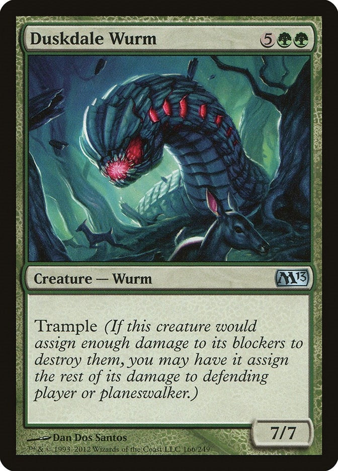 Duskdale Wurm (166) (Magic 2013 (M13))