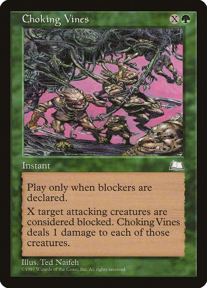 Image for Choking Vines (Weatherlight) (WTH) - Magic: The Gathering