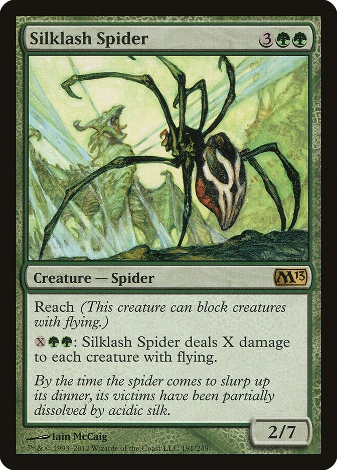 Image for Silklash Spider (191) (Magic 2013 (M13)) (M13) - Magic: The Gathering