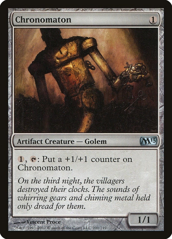 Image for Chronomaton (201) (Magic 2013 (M13)) (M13) - Magic: The Gathering