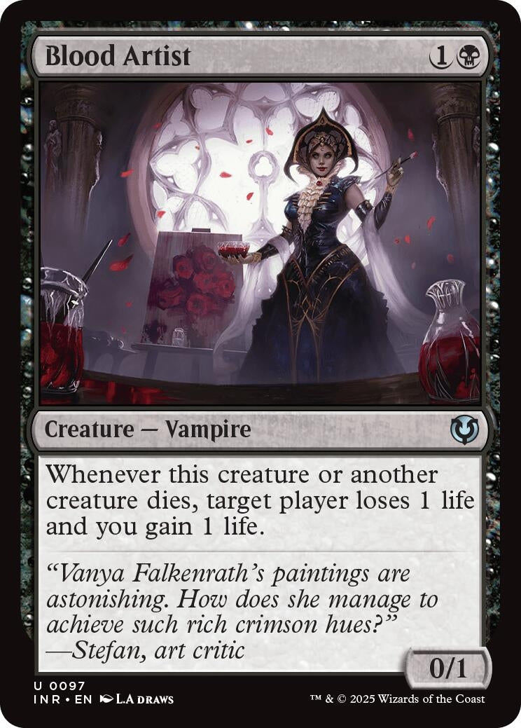 Image for Blood Artist (97) (Innistrad Remastered) - Magic: The Gathering