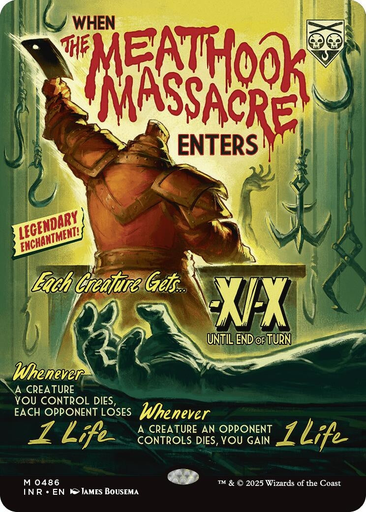Image for The Meathook Massacre (Showcase) (486) (Innistrad Remastered) - Magic: The Gathering