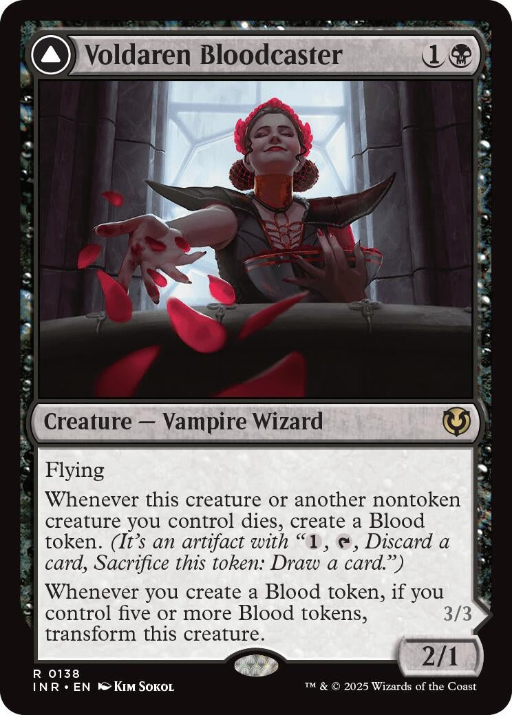 Image for Voldaren Bloodcaster (138) (Innistrad Remastered) - Magic: The Gathering