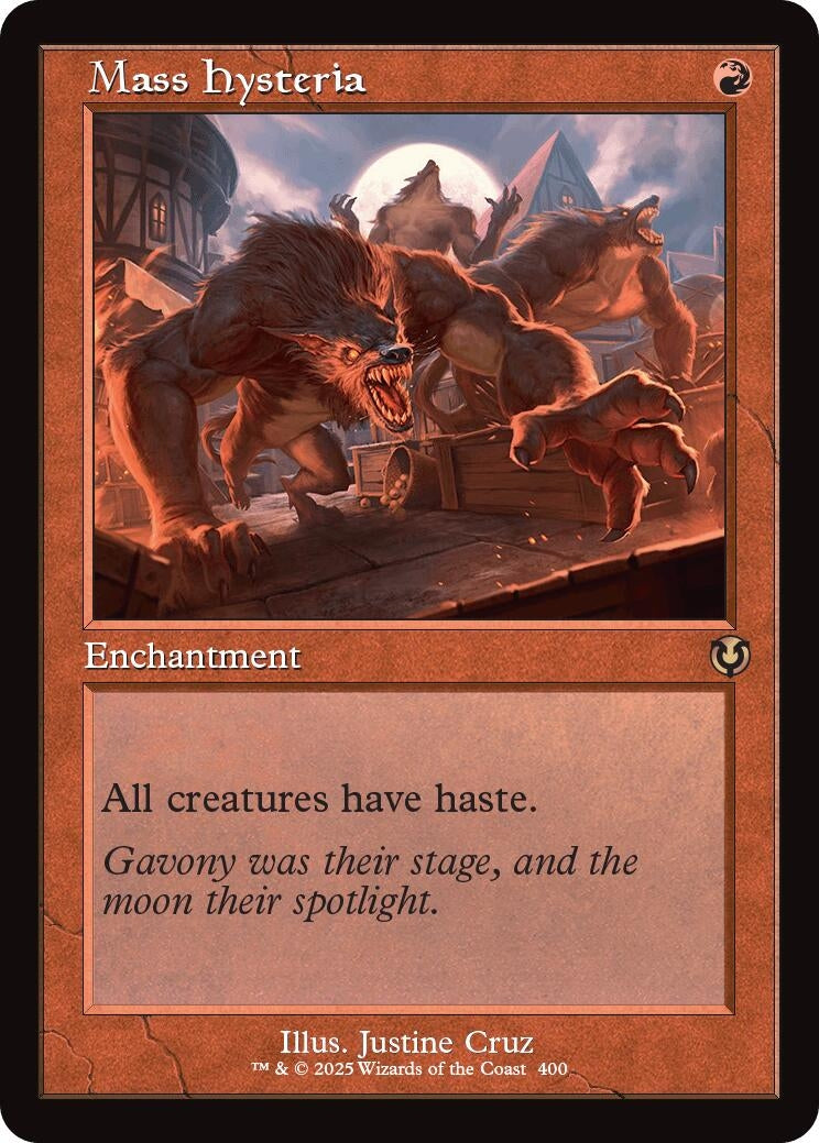 Image for Mass Hysteria (Retro Frame) (400) (Innistrad Remastered) - Magic: The Gathering