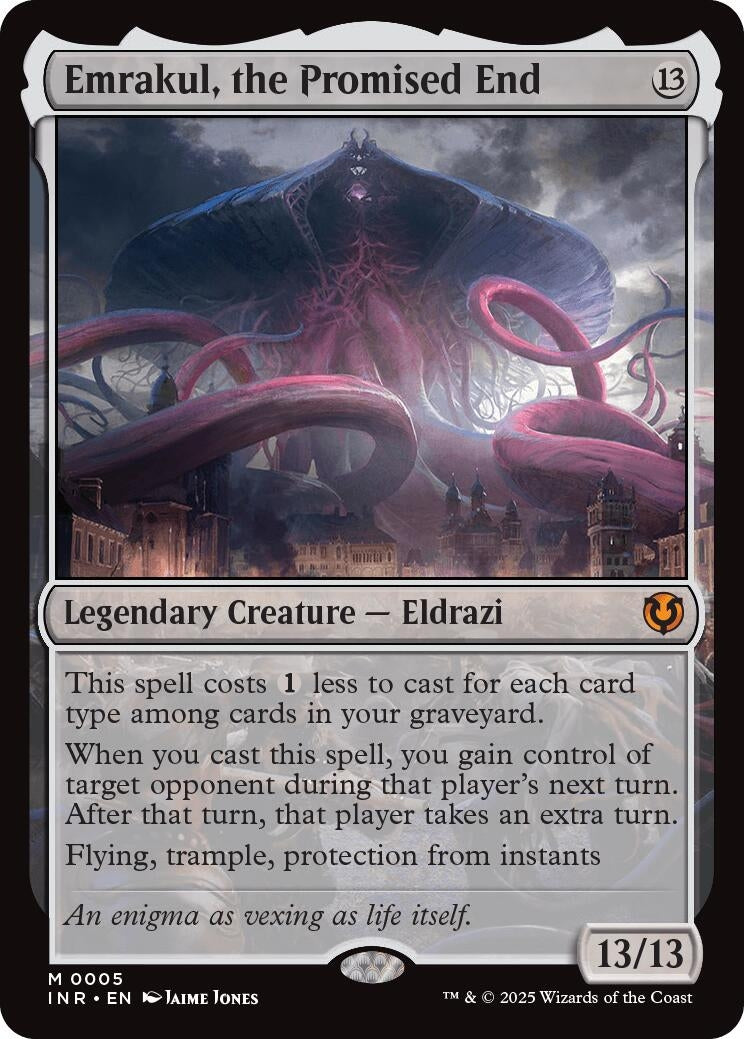 Image for Emrakul, the Promised End (5) (Innistrad Remastered) - Magic: The Gathering