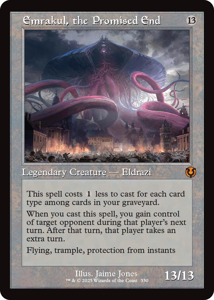 Image for Emrakul, the Promised End (Retro Frame) (330) (Innistrad Remastered) - Magic: The Gathering