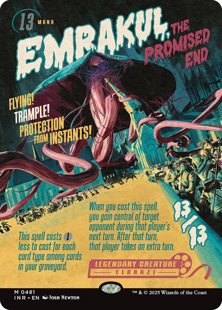 Image for Emrakul, the Promised End (Showcase) (481) (Innistrad Remastered) - Magic: The Gathering