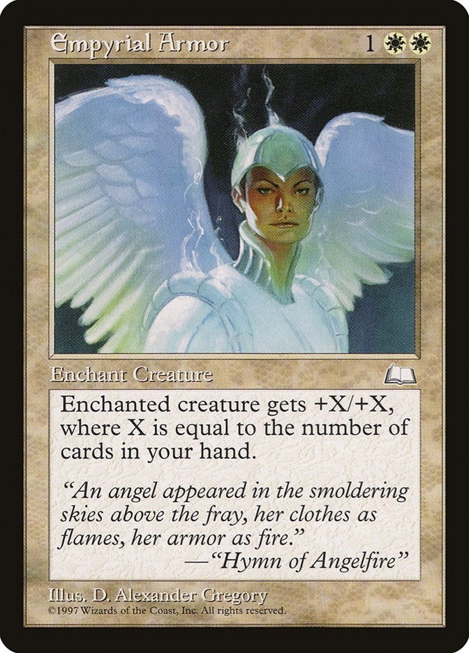 Image for Empyrial Armor (Weatherlight) (WTH) - Magic: The Gathering