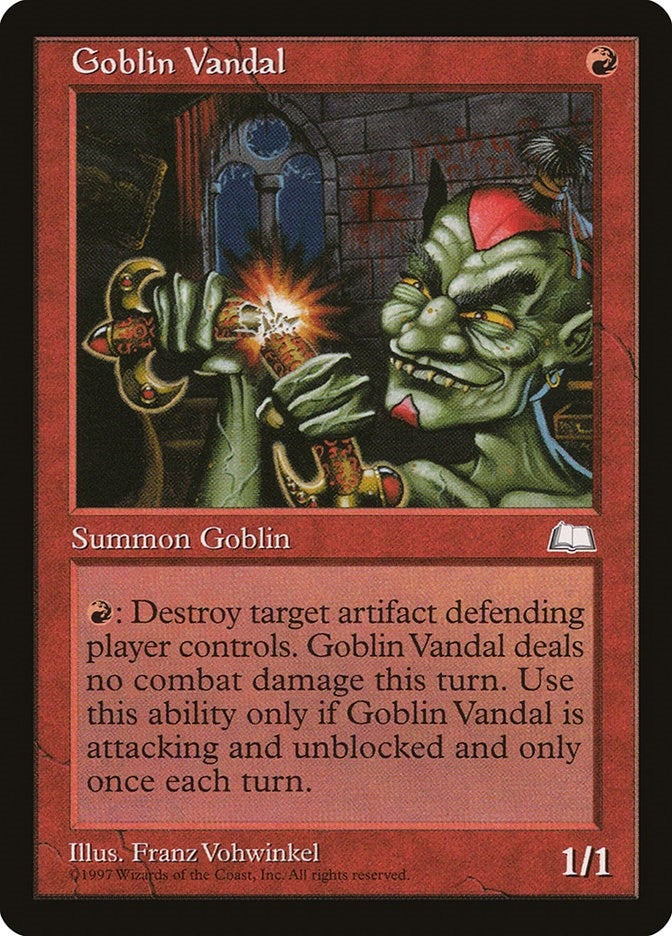 Image for Goblin Vandal (Weatherlight) (WTH) - Magic: The Gathering