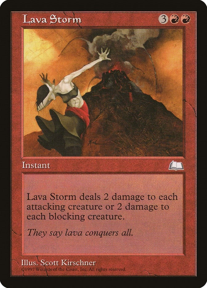 Image for Lava Storm (Weatherlight) (WTH) - Magic: The Gathering