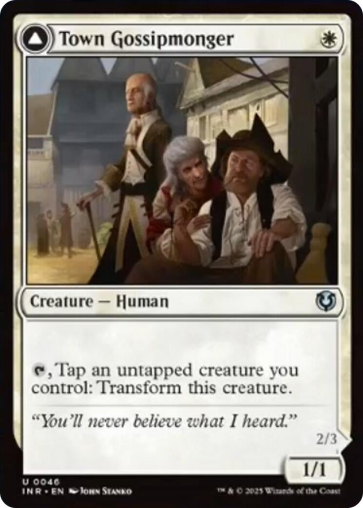 Image for Town Gossipmonger (46) (Innistrad Remastered) - Magic: The Gathering