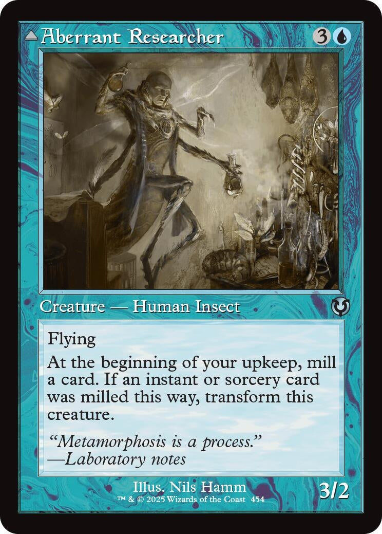 Image for Aberrant Researcher (Retro Frame) (454) (Innistrad Remastered) - Magic: The Gathering