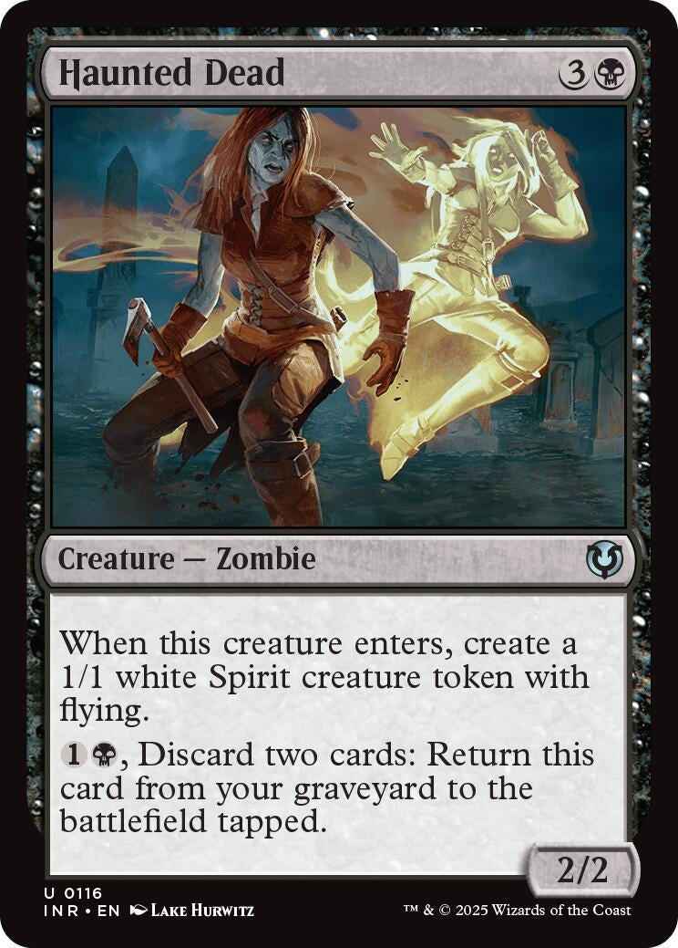 Image for Haunted Dead (116) (Innistrad Remastered) - Magic: The Gathering