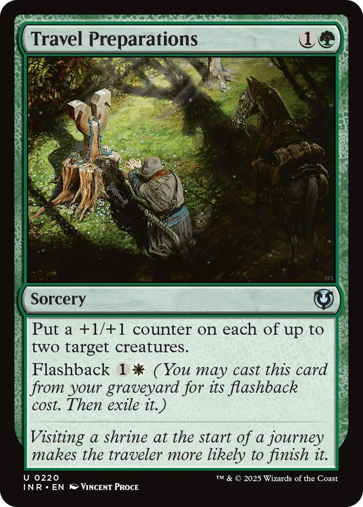Image for Travel Preparations (220) (Innistrad Remastered) - Magic: The Gathering