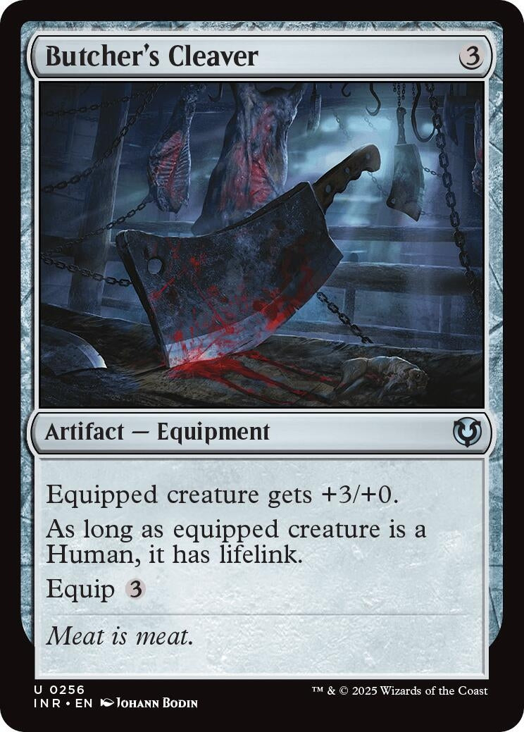 Image for Butcher's Cleaver (256) (Innistrad Remastered) - Magic: The Gathering