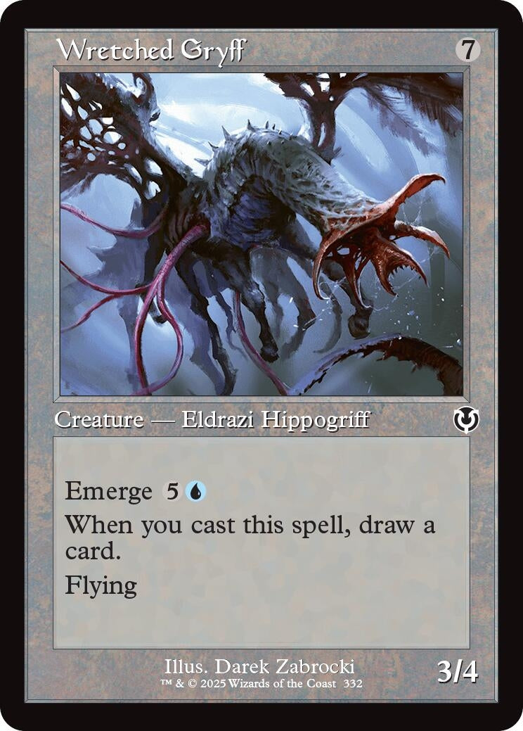Image for Wretched Gryff (Retro Frame) (332) (Innistrad Remastered) - Magic: The Gathering