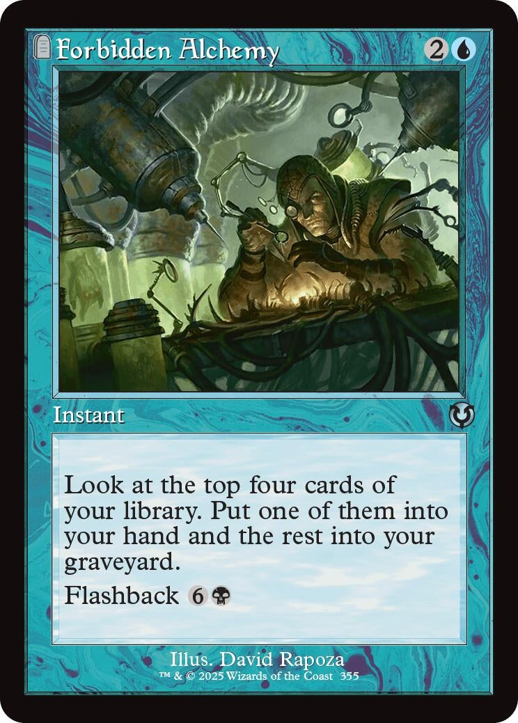 Forbidden Alchemy (Retro Frame) (355) (Innistrad Remastered)