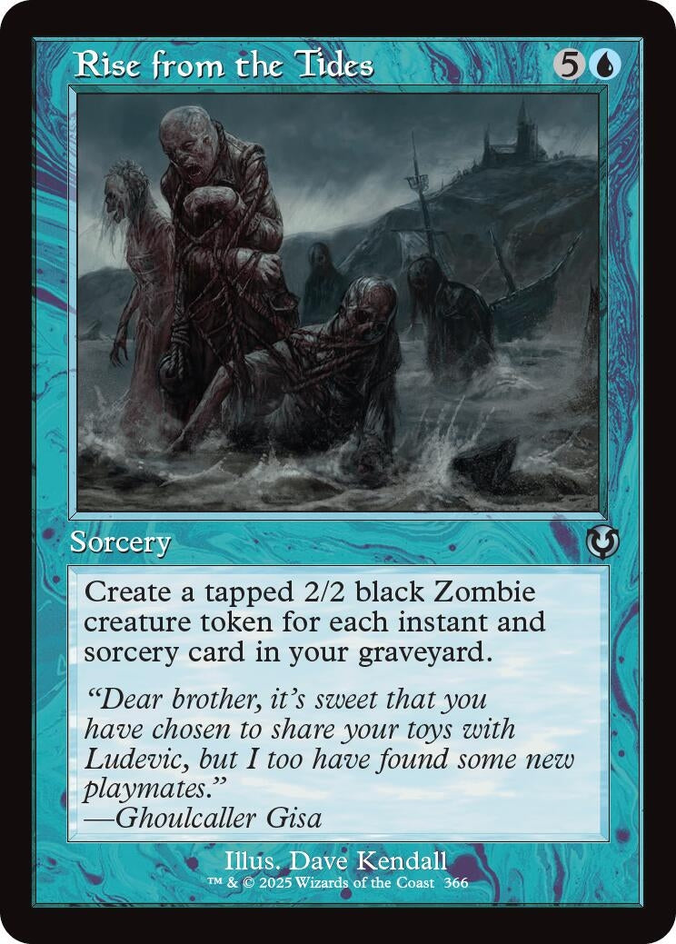 Image for Rise from the Tides (Retro Frame) (366) (Innistrad Remastered) - Magic: The Gathering
